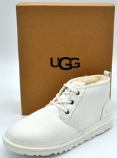UGG Mens Neumel Mini Boots  White / White  1133777-WWH  Authentic New