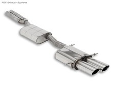  Edelstahl Sportauspuff-Komplettanlage Ø76mm-System Audi S4 B5 2x88x74mm 2