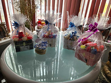 Handmade Flower Soya Wax Candle Gift Set Assorted Scent Decorative Hand Bag