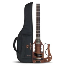 Traveler Guitar 6 String Pro-Series (Antique Brown), Right, (PS ABNS) Fretboard