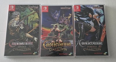Castlevania Advance, Anniversary und Dominus Collection Switch