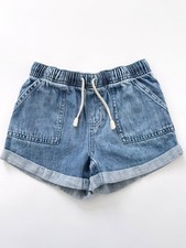 Cat Jack Girls Size 8 Pull-on Denim Shorts