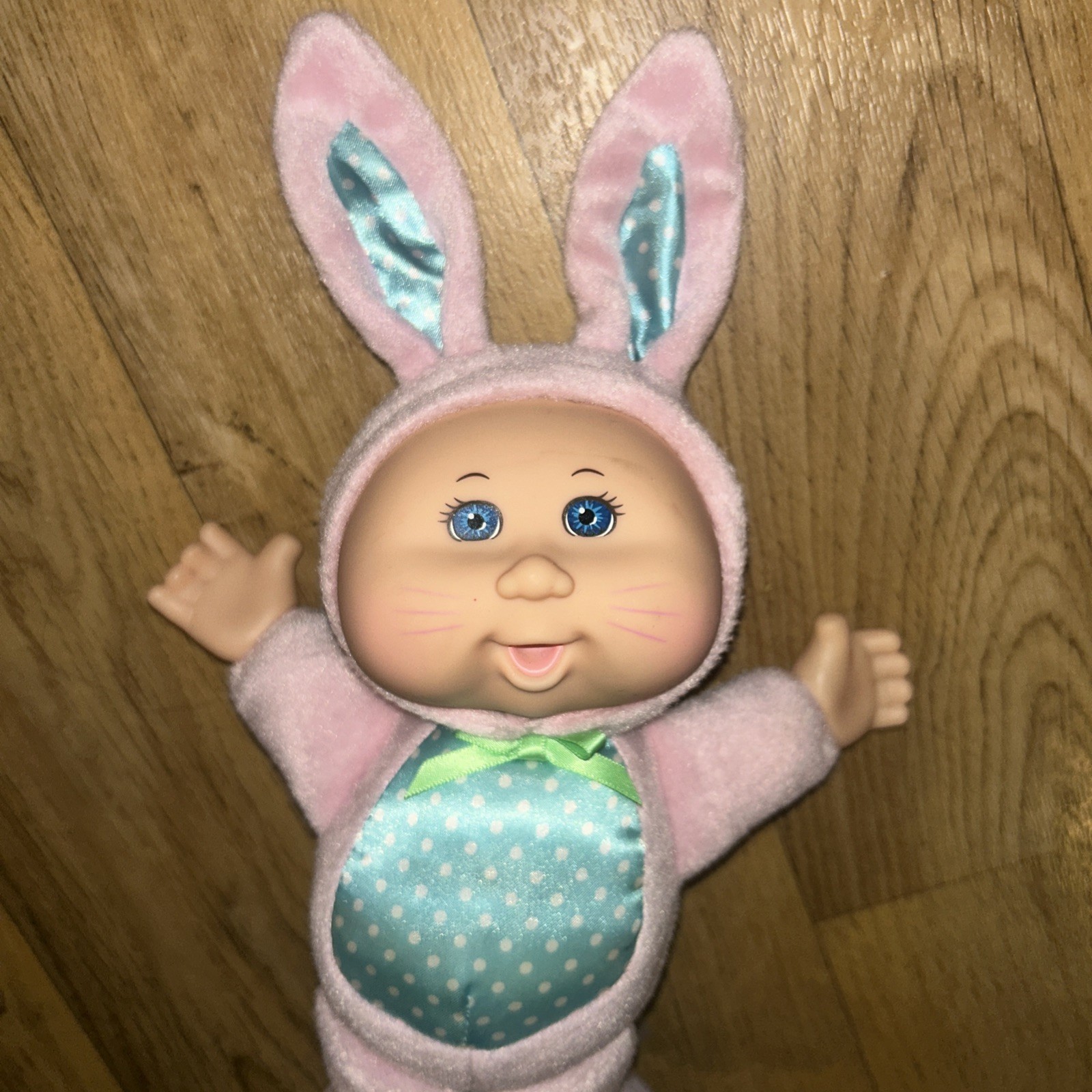 Cabbage Patch Kids Cuties 9" Doll in bunny suit Easter bunny 2013 Jakks 