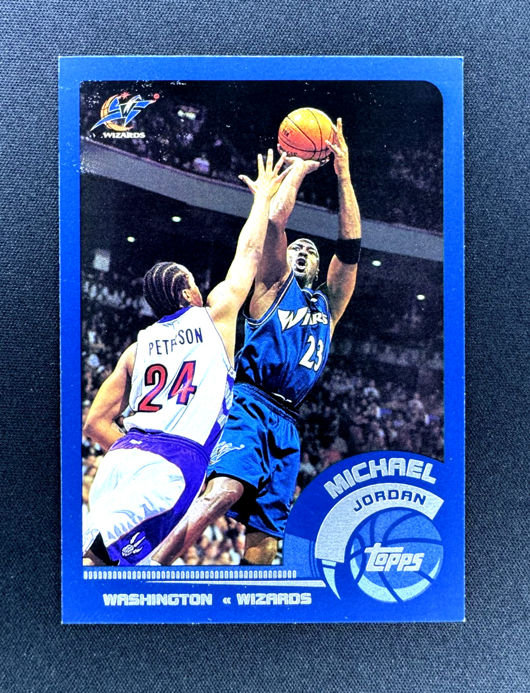 Michael Jordan 2002-03 Topps #10 Washington Wizards HOF