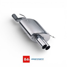 BMW Z3 E36/7 Eisenmann Endschalldämpfer 2x76mm Roadster 1,8l / 1,9l