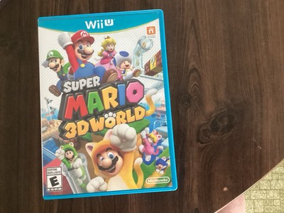 Wii U Super Mario 3D World,  Preowned, Good Condition