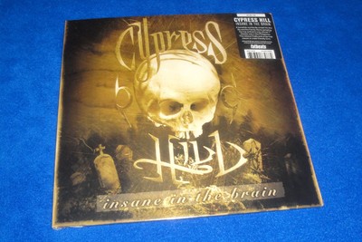 Cypress Hill INSANE IN THE BRAIN Red 7  Single SEALED/Black Sunday/Hype Sticker