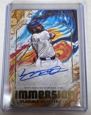 2025 Topps Inception Immersion Vladimir Guerrero jr. /50