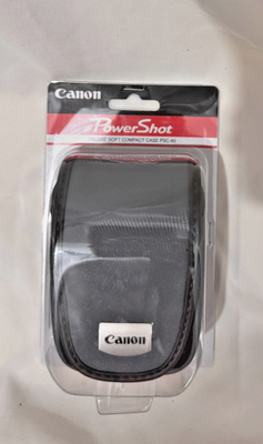 #ad Canon Powershot Camera Case Deluxe Soft Compact PSC 60 NIB $19.99