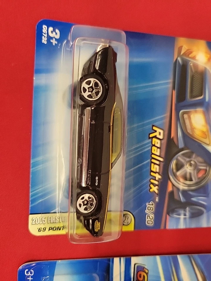 '69 Pontiac Gto 18/20 #018 2005 First Editions &Realistix 🔥 Hot Wheels - Image 2 of 4