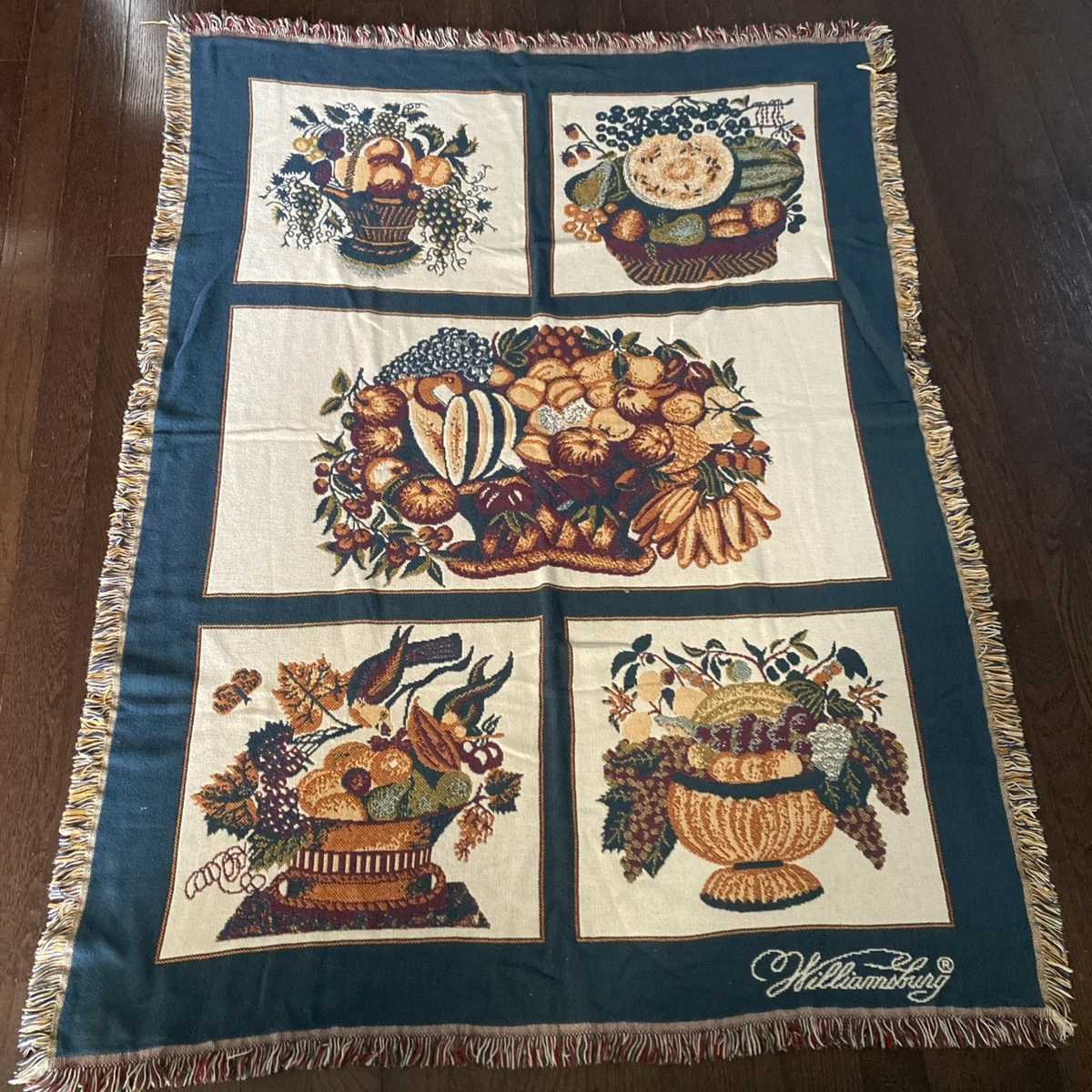 限定割引◆ヴィンテージラグ テニス USA製 Goodwin Weavers 特別価格◇ヴィンテージラグ 希少 テニス USA製 Goodwin Weavers
