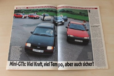 Auto Bild 31/1988 Fiat Uno Turbo i.e. mit 100PS besser als...?