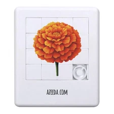 'African Marigold Flower ' Sliding Puzzle (PZ00034905)