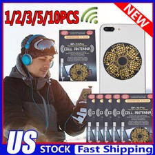 Mobile Signal Enhancement Sticker Signal Amplifier Antenna Booster Enhancer US