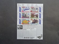 NETHERLANDS 2015 Borderless Netherlands - USA Mini Sheet Mint Stamps