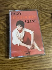 Patsy Cline- Heartaches Cassette 1985 MCA