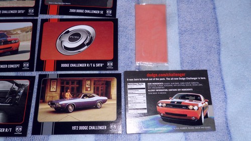 All-New 2009 Dodge Challenger Collector Cards Pack 'Sealed' R/T SRT8 SE - Picture 3 of 9