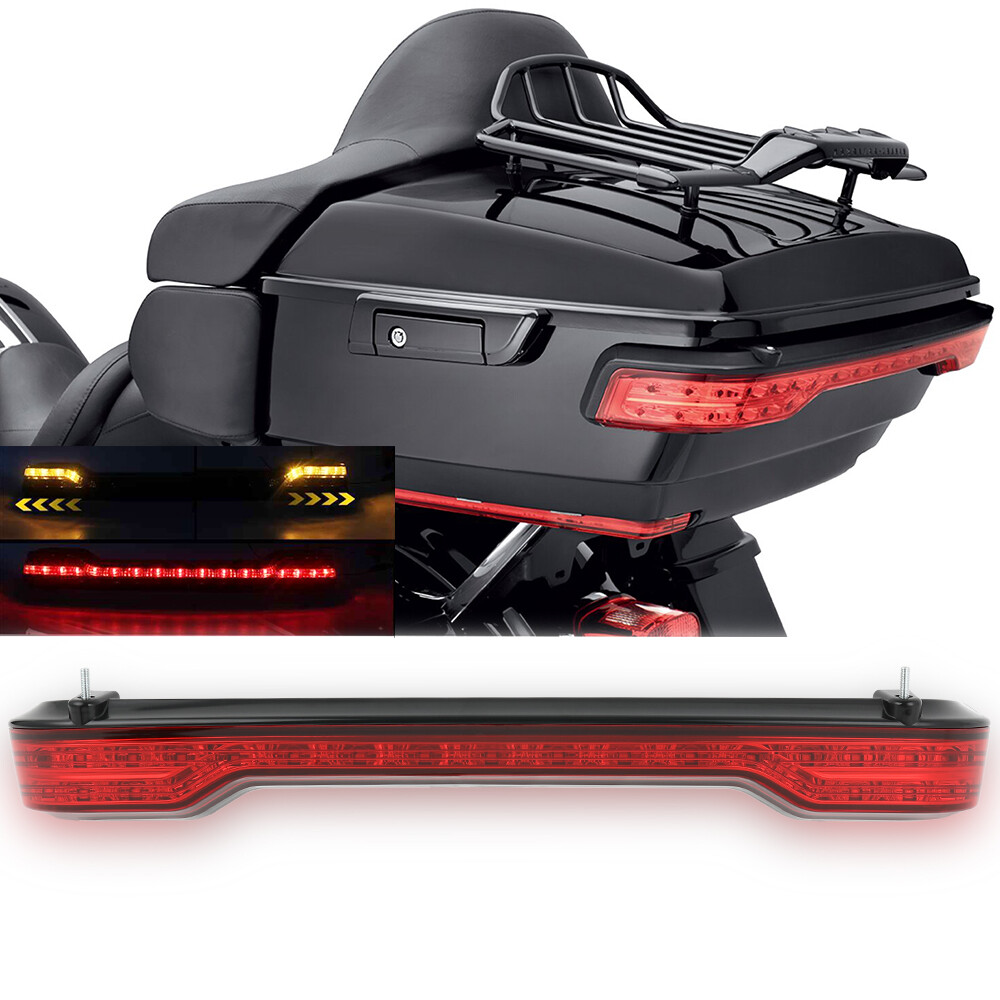 LED Tour Pack Pak Brake Turn Signal Lights For Harley Davidson