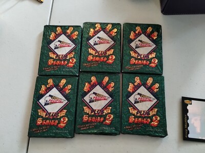 1992 Pacific Plus Pro Football Card Series 6 Pack greg maddux pinnacle 1996 1 of