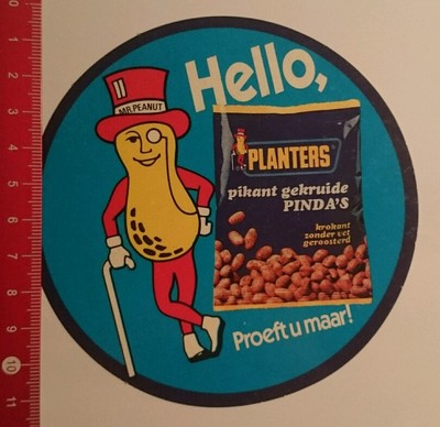 Aufkleber/Sticker: Planters pikant gekruide Pindas (160816189)
