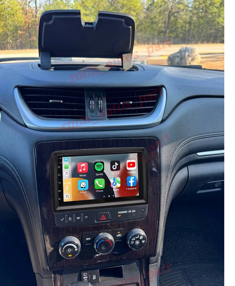 Car Radio Stereo For Chevrolet Traverse 2013-2017 Apple Carplay Android 14 GPS Foto 3 de 4