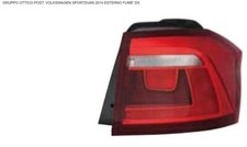 Blinker Hinten Recht Äußere Rot Dunkelheit Für Golf Sportsvan 2014 510945096J