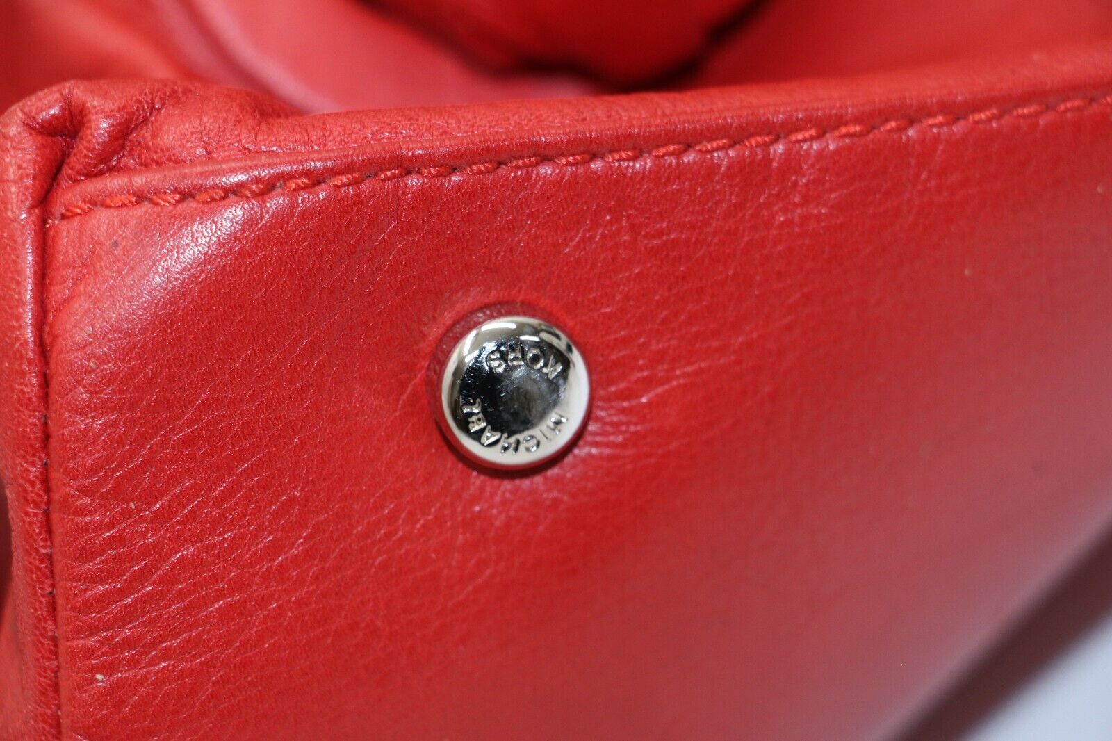 Michael Kors Braided Handmade Bag - Rose Red - image 10