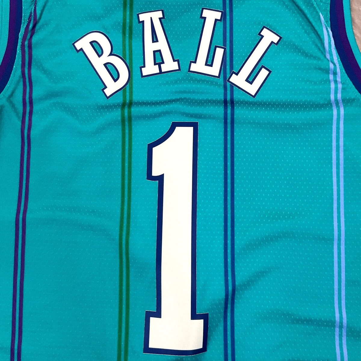 New Nike LaMelo Ball Charlotte Hornets Classic Swingman