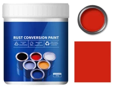 Weatherproof Rust Converter Paint for Metal, 2-in-1 Rust Remover Metal & Primer