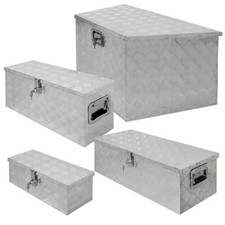Aluminium Transportkiste Werkzeugbox Alu Transportbox Kiste Truckbox Anhängerbox