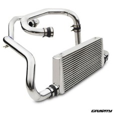 KIT INTERCOOLER ATTACCO ANTERIORE IN LEGA DI ALLUMINIO FMIC PER SUBARU IMPREZA GC8 WRX STI
