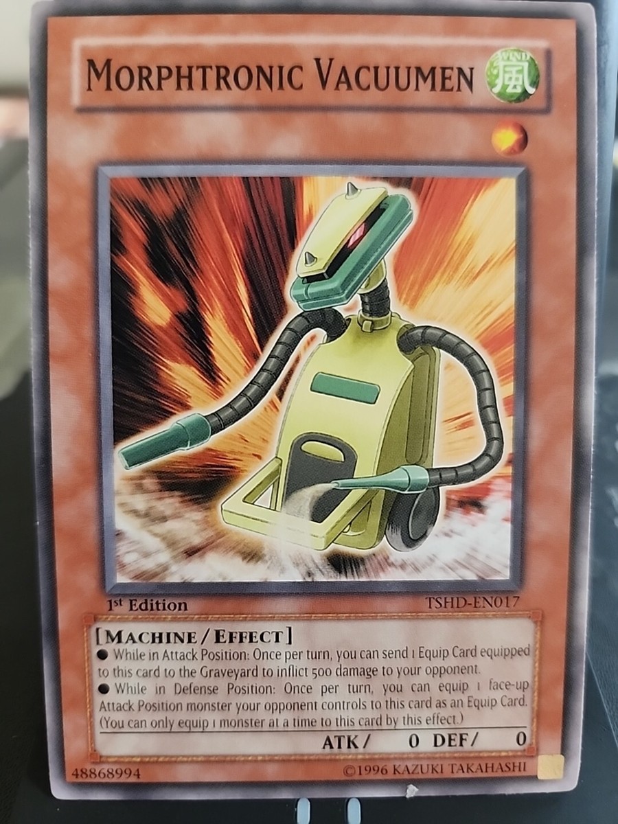 yugioh morphtronic cards Yu-Gi-Oh - Cord You can only use these effects of Morphtronic Earfon once per turn Morphtronic Vacuumen - 1st Edition