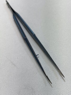 Pinza Codman 80-1807 Per Micro Legature In Titanio, Punta Fine Curva, Lunghezza L, Uso Cardiovascolare E Dentale, Nuova - Foto 2
