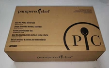 Pampered Chef Half Pie Pan & Server Set Brand New Item 101386