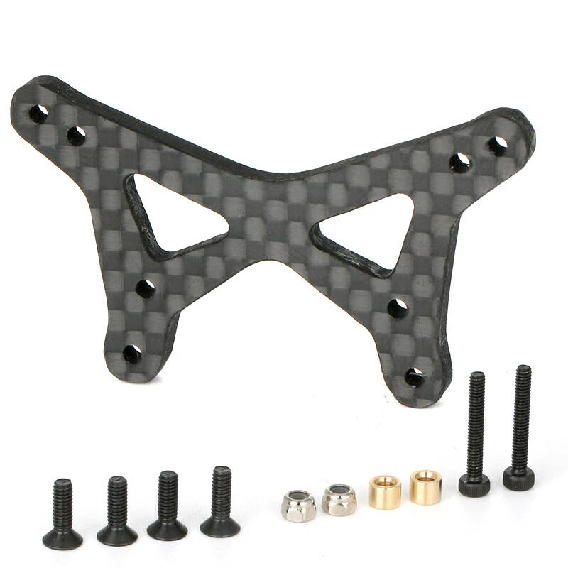 KYX Losi 1/16 Mini Buggy Front Rear Carbon Fiber Shock Tower Mount  - Image 4 of 4