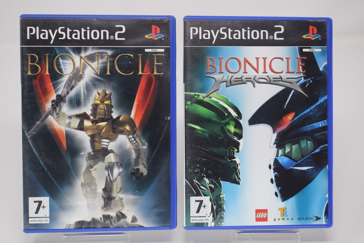 Bionicle Bionicle Heroes BUNDLE [PlayStation 2] [PS2] [UK PAL] CLEAN DISCS