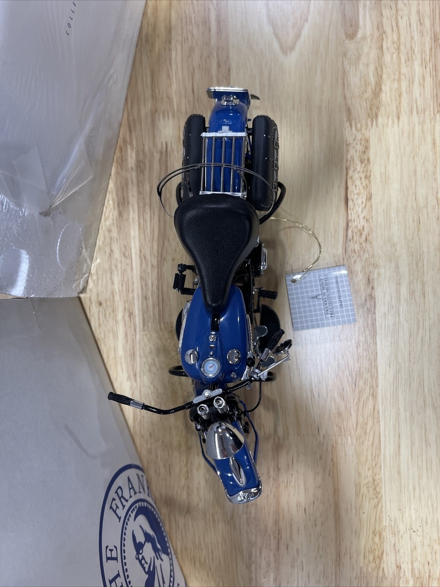 Franklin Mint 1948 Harley Davidson Panhead Blue black B11WW88 | eBay