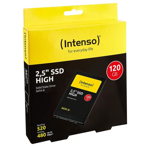 kQ Intenso 2,5" SSD intern High Performance 120 GB SATA III Festplatte - Bild 1 von 3