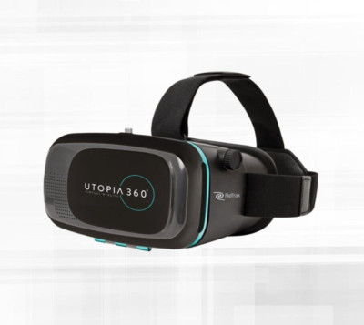 Emerge Tech EUVRC Utopia 360 Degree Virtual Reality 3D Headset, Black, ReTrak
