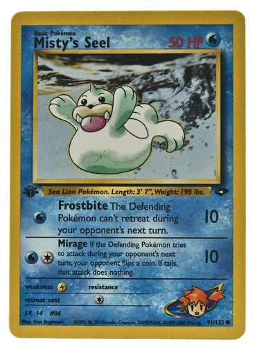1998 POKEMON Jpn GYM 1 | MISTY'S TEARS CGC Pristine POP 2 No