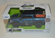 2025 JADA JUST TRUCKS - 2020 NISSAN TITAN PRO-4X METALLIC BLUE