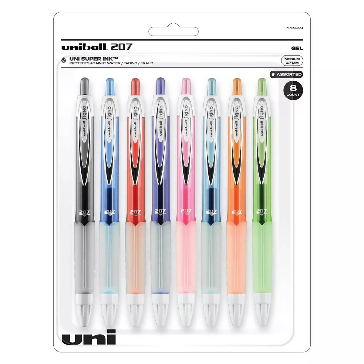 Glass & Porcelain Pens, Line 1-2 , Opaque, Assorted Colours, 12 pc, 1 Pack