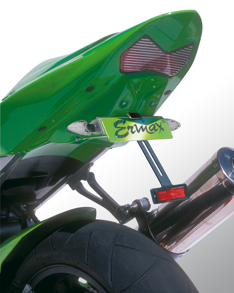 Support de plaque Ermax KAWASAKI ZX 6 R 2003 2004 accessoire moto tuning