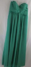 Women's Green Strapless Prom Bridal Evening Formal Gown p-2
