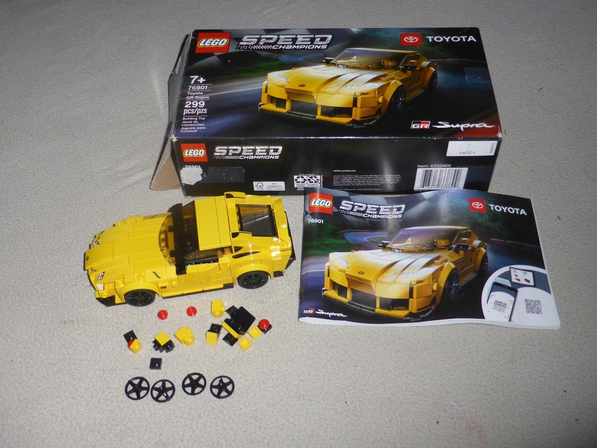 BOXED LEGO SPEED CHAMPIONS 76901 TOYOTA GR SUPRA SET 299 PCS