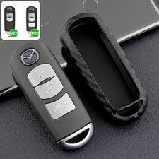 Silicon Carbon Schlüssel Cover Case für Mazda 2 3 6 CX-3 CX-30 CX-4- CX-5 MX-5