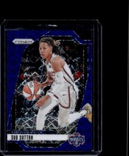 2024 Panini Prizm WNBA - Sug Sutton #51 Blue Velocity Prizm (RC)
