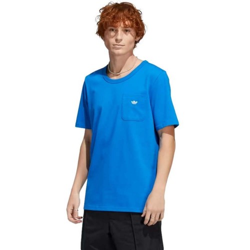 Adidas Shmoo Pocket Tee Bluebird / White - Picture 5 of 8