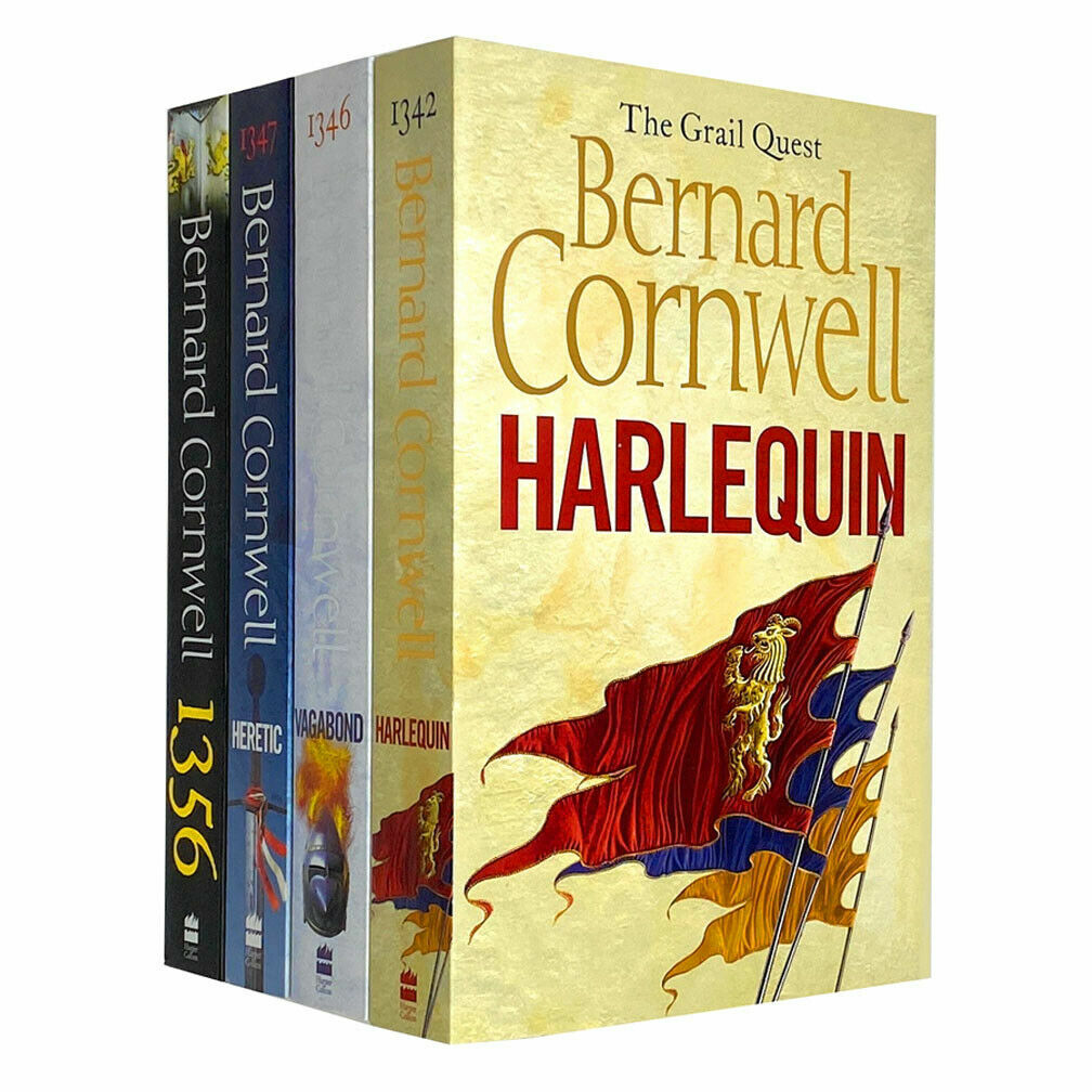Harpercollins The Grail Quest Collection Bernard Cornwell 4 Books Set - Image 4