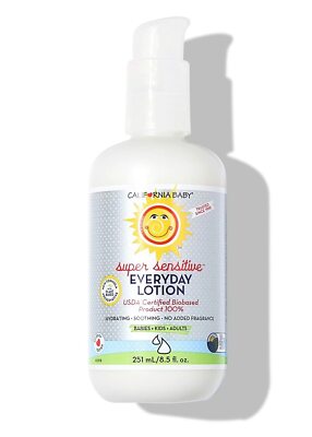 California Baby Everyday Lotion, No Fragrance, Super Sensitive